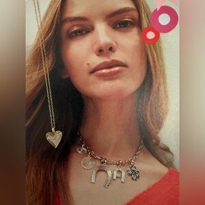 Adina Reyter Make Your Move Pave Heart Necklace